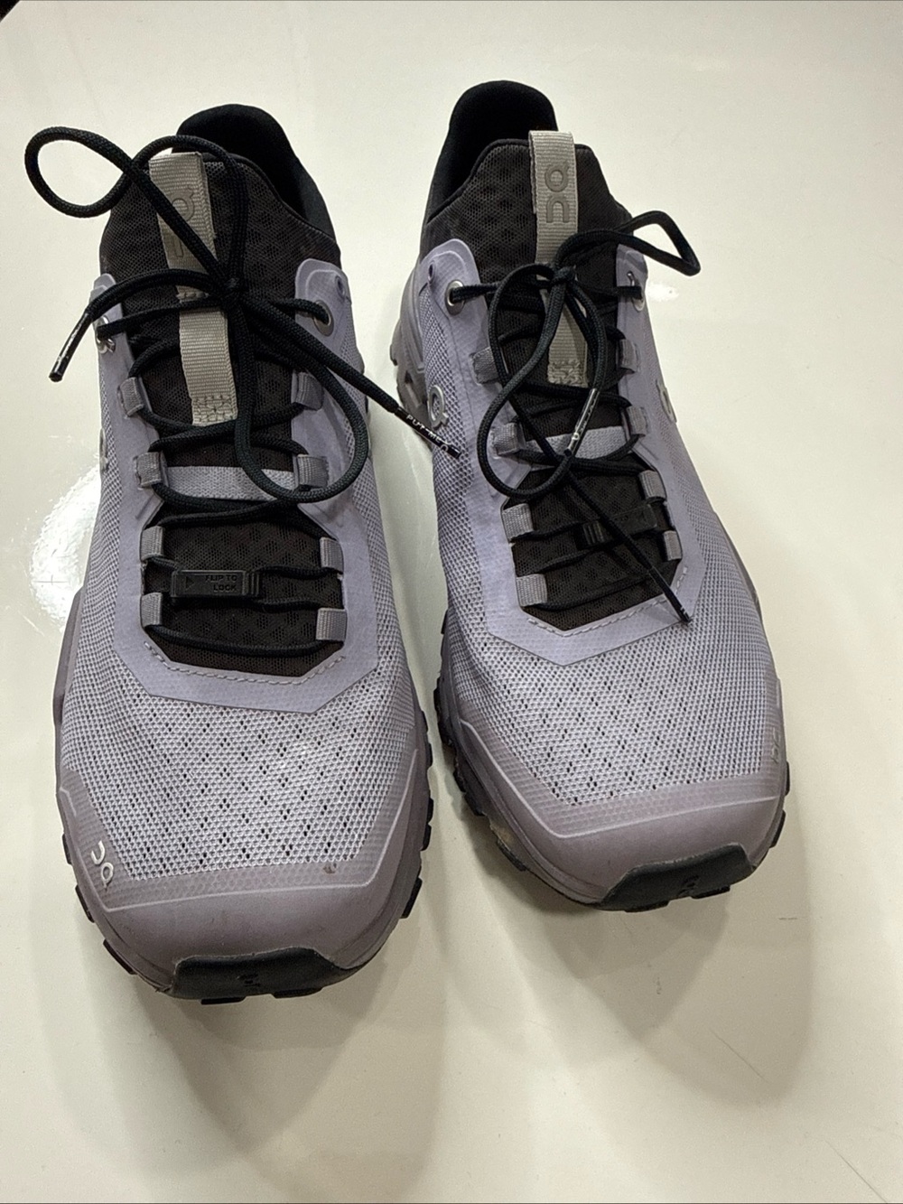 On Running Cloudultra Trail Shoe Lavender/Eclipse Size 10 Womens A050526